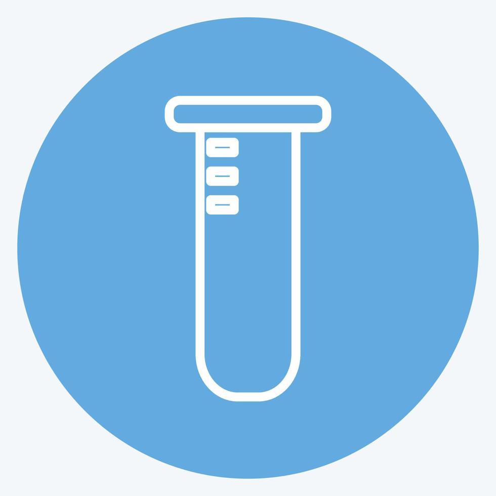 Icon Research. suitable for digital web symbol. blue eyes style. simple design editable. design template vector. simple symbol illustration vector