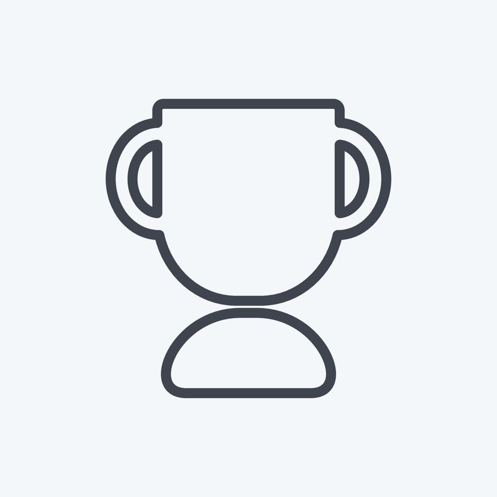 Icon Awards. suitable for Education symbol. line style. simple design editable. design template vector. simple symbol illustration vector
