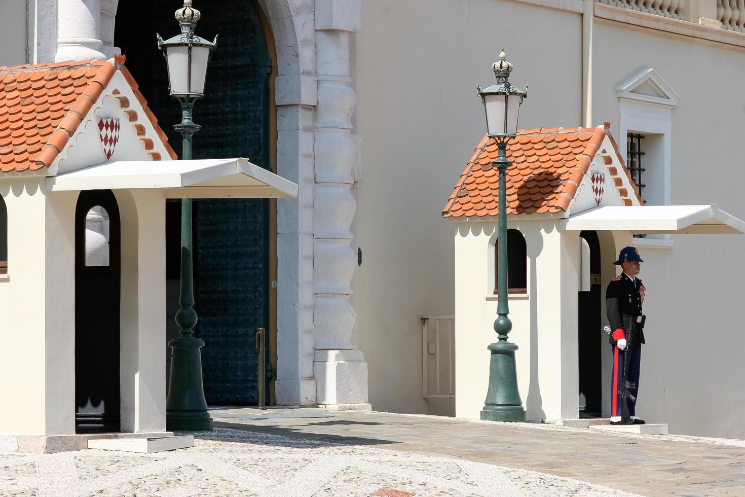 MONTE CARLO, MONACO, 2006. Guard on Duty at the Palace photo