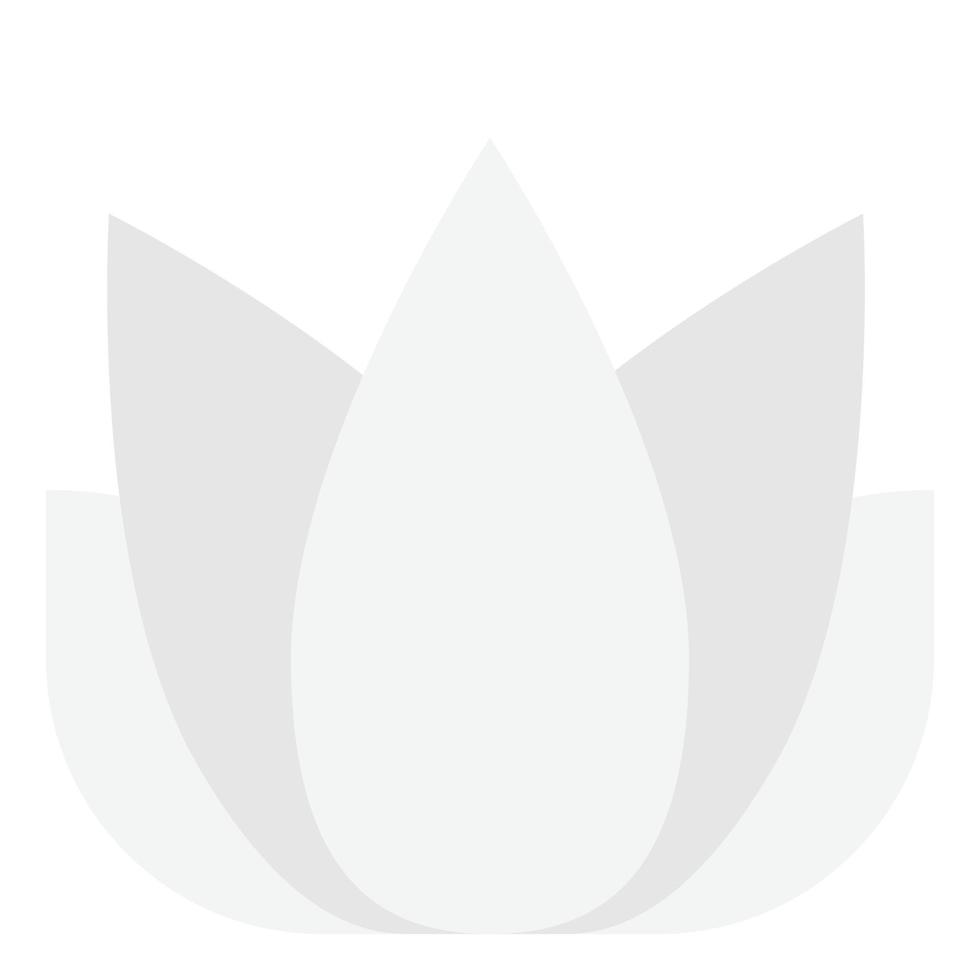 Flower icon flat color vector illustration