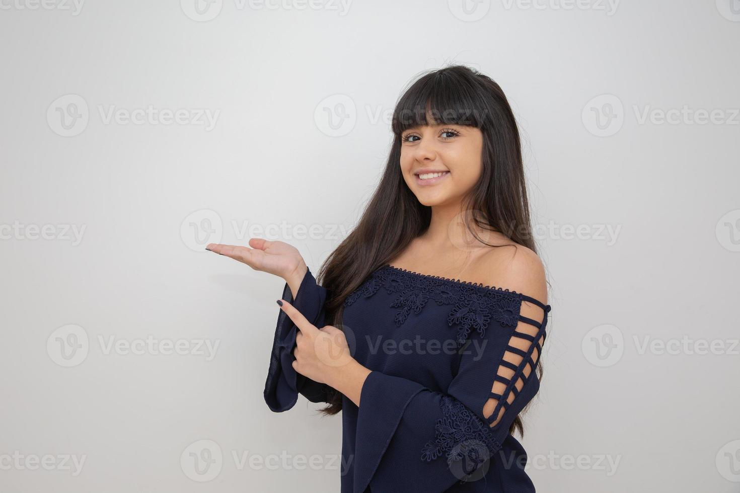 young woman pensive promotion photo