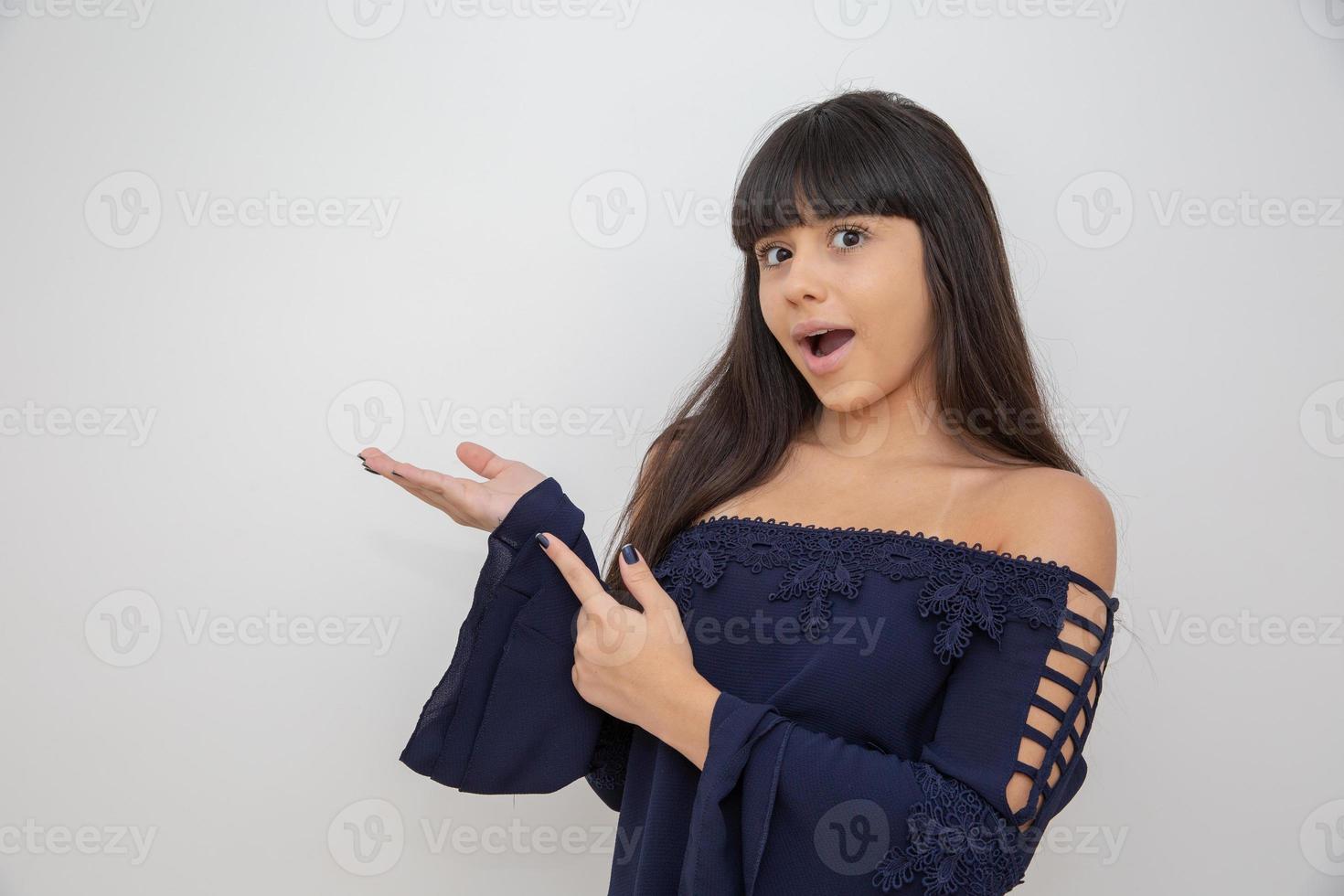 young woman pensive promotion photo