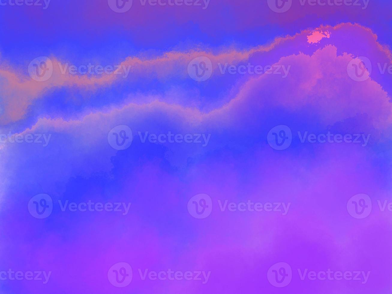 Abstract background wall created from scratch through multi-step design process gradient paint color pink violet red orange on white paper, Textured Effect, Oil Painting, colorful Template Design photo