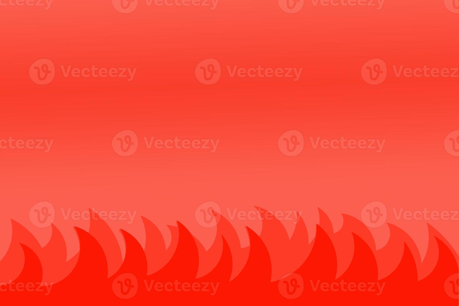 Orange color Flame fire, shades color in the curve contour abstract background for your design arts, soft smooth surface texture on gradient background photo