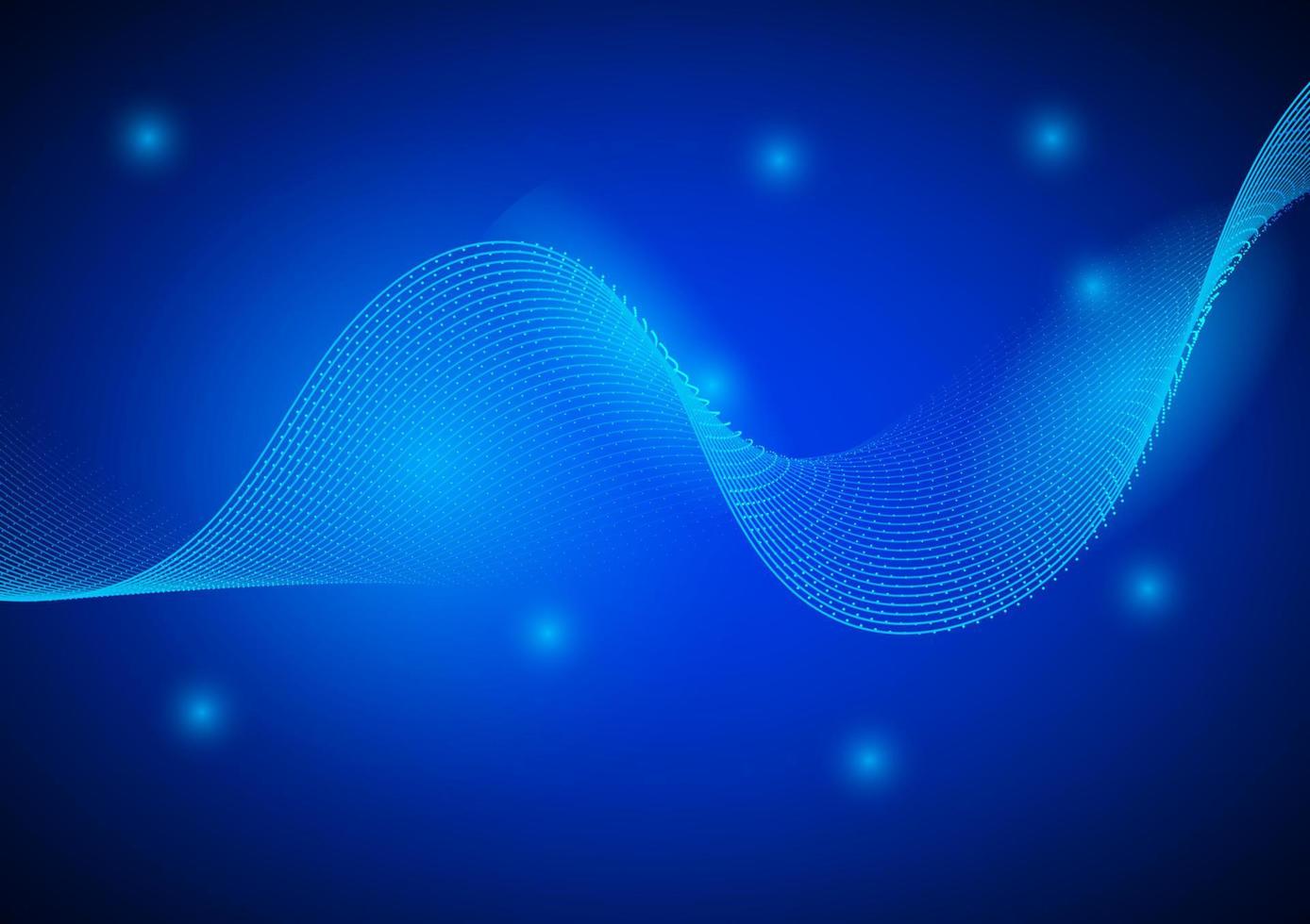 fondo abstracto azul brillo partícula fluido líquido estilo gradiente vector ilustración