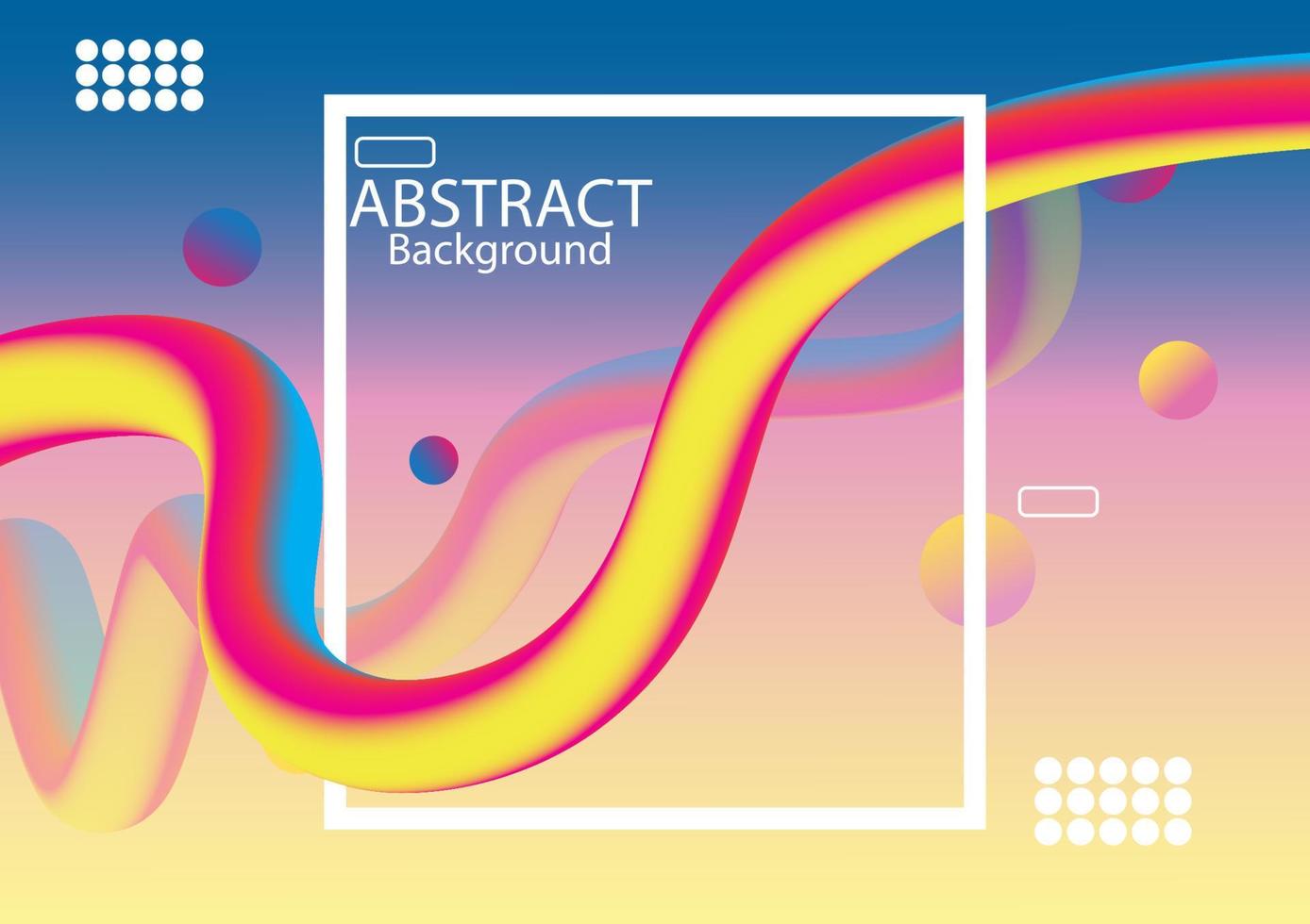 abstract background Fluid liquid style gradient wallpaper vector illustration