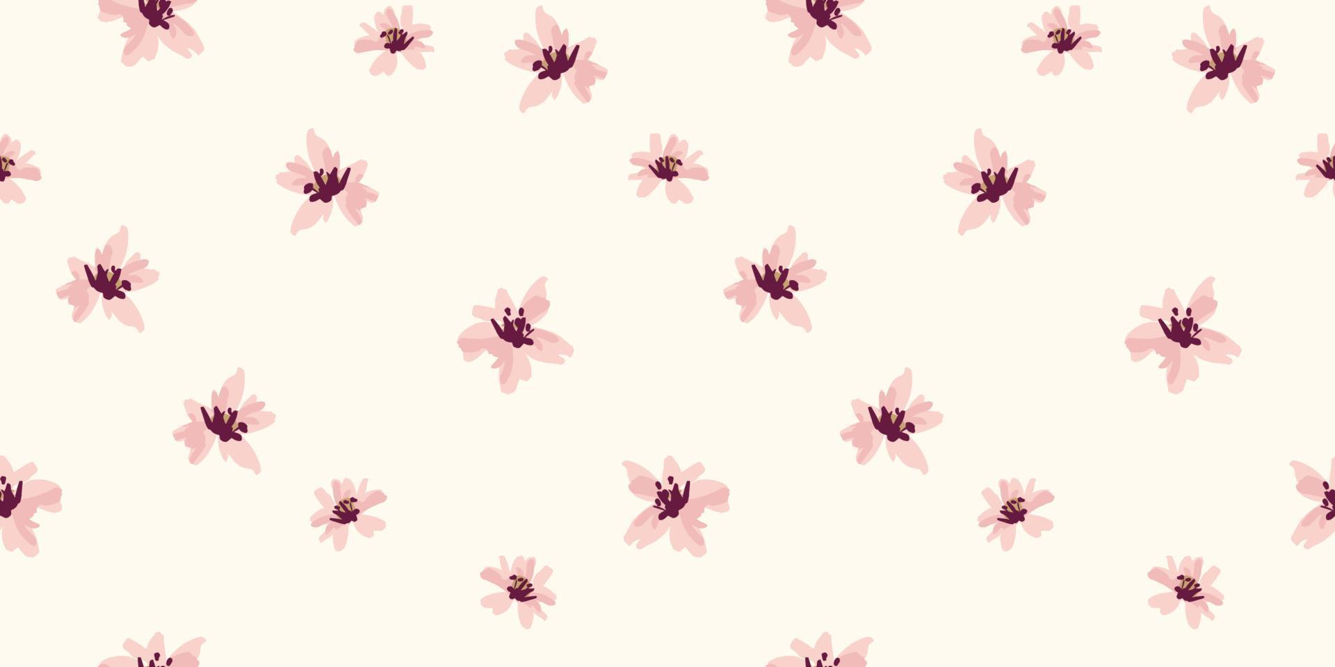 Floral seamless pattern. Vector design for paper, cover, fabric, interior decor and other users