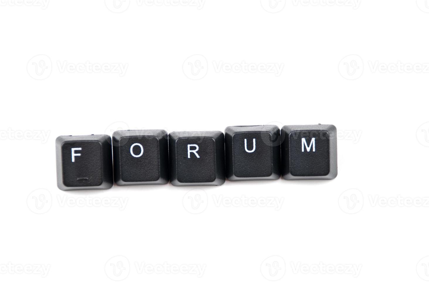 Word forum composed photo