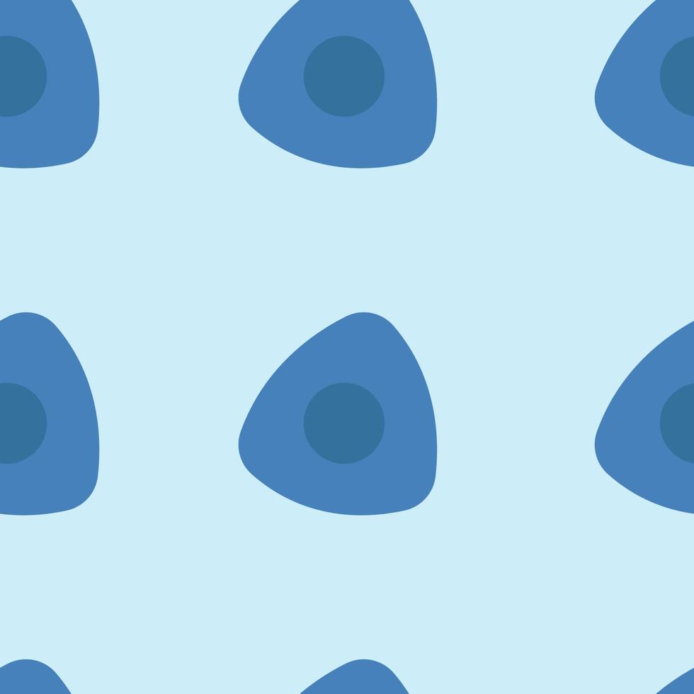 Vector flat hand drawn seamless pattern