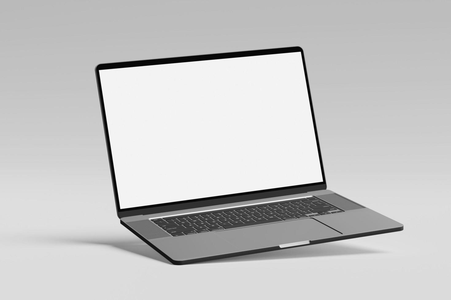 Laptop digital device screen blank mockups photo