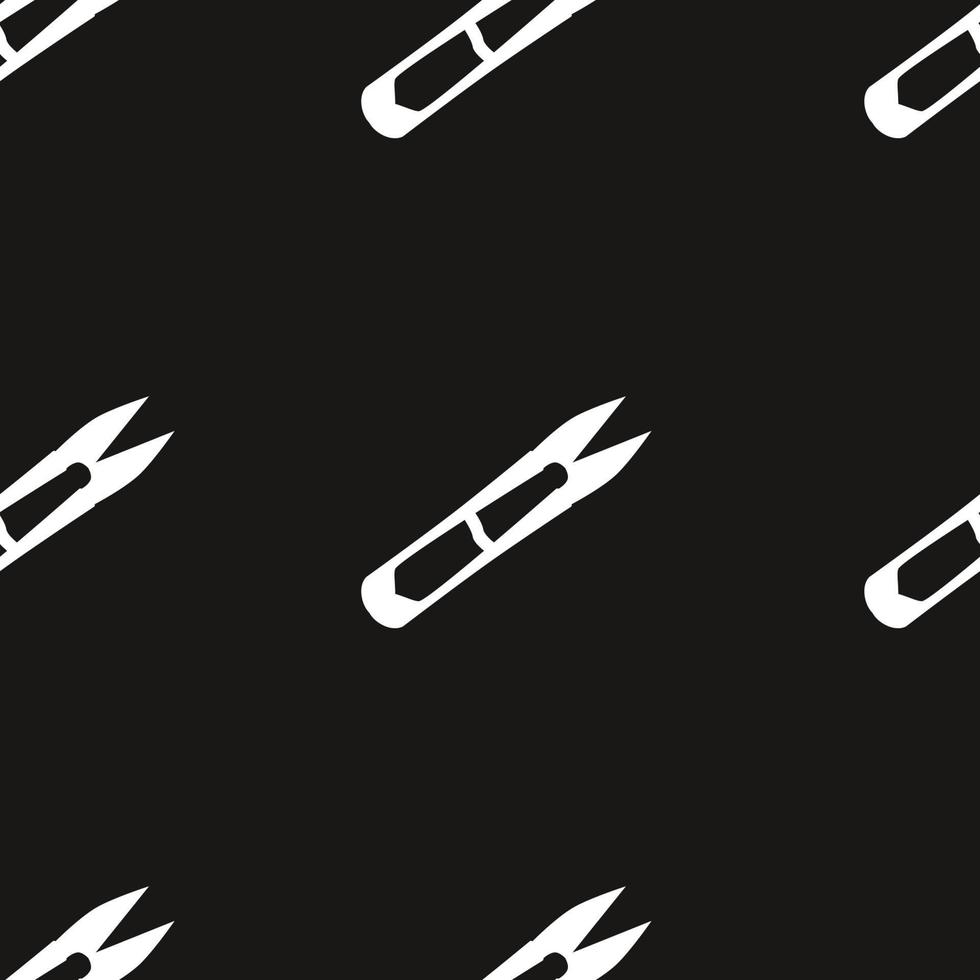 Vector flat hand drawn seamless pattern