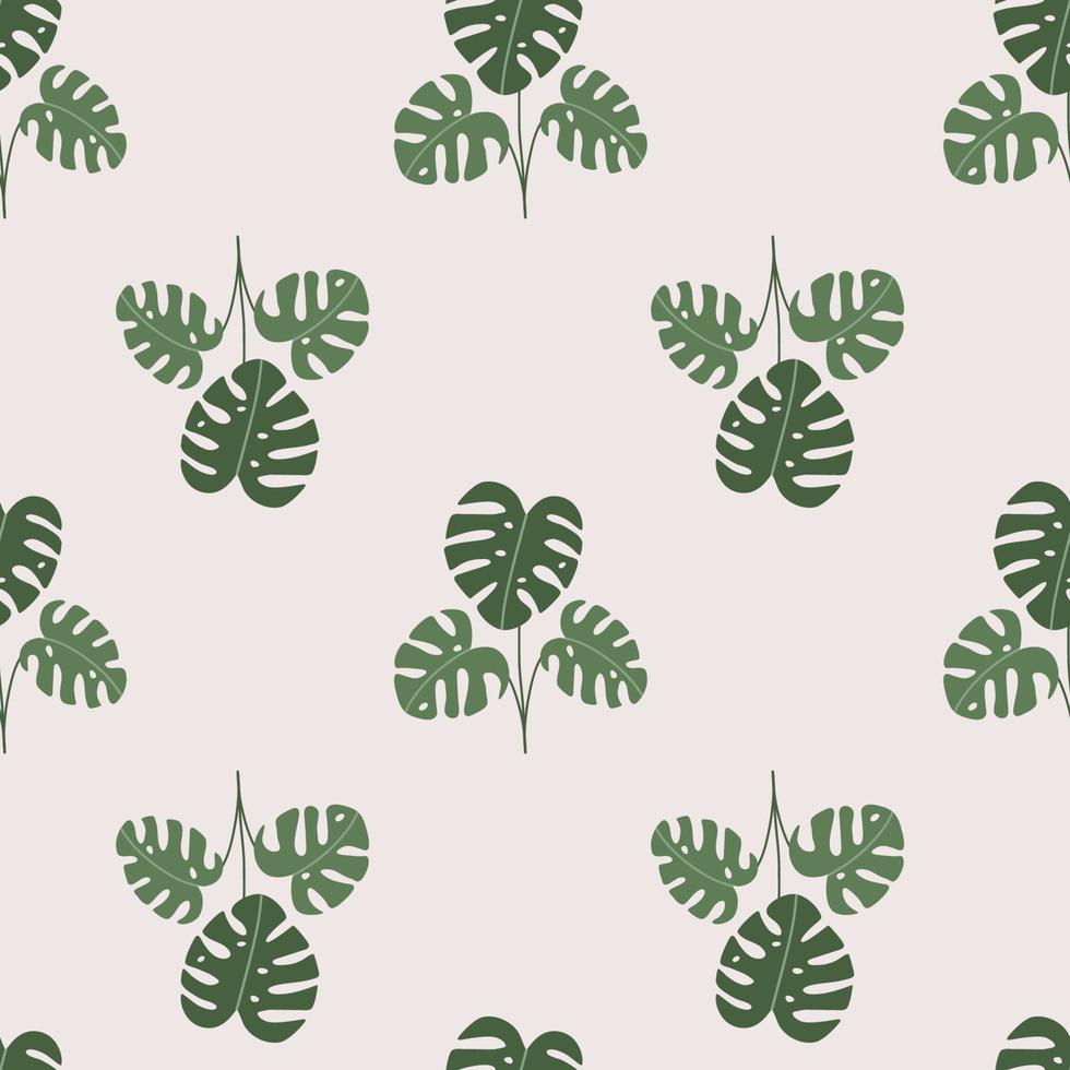 Vector flat hand drawn seamless pattern