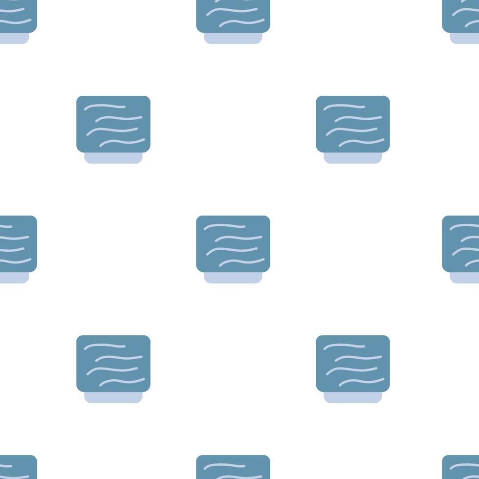 Vector flat hand drawn seamless pattern