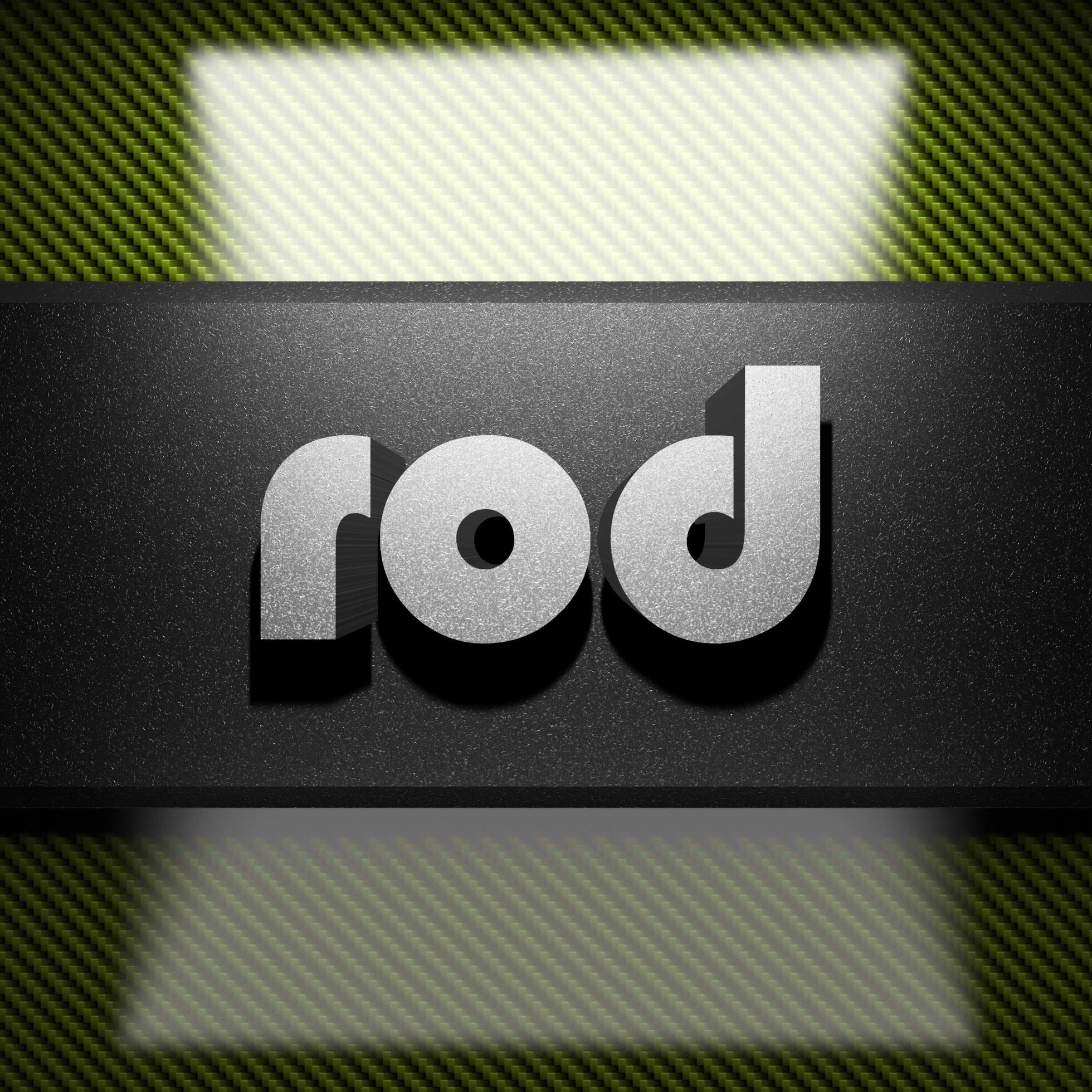 rod word of iron on carbon 7471721 Stock Photo at Vecteezy