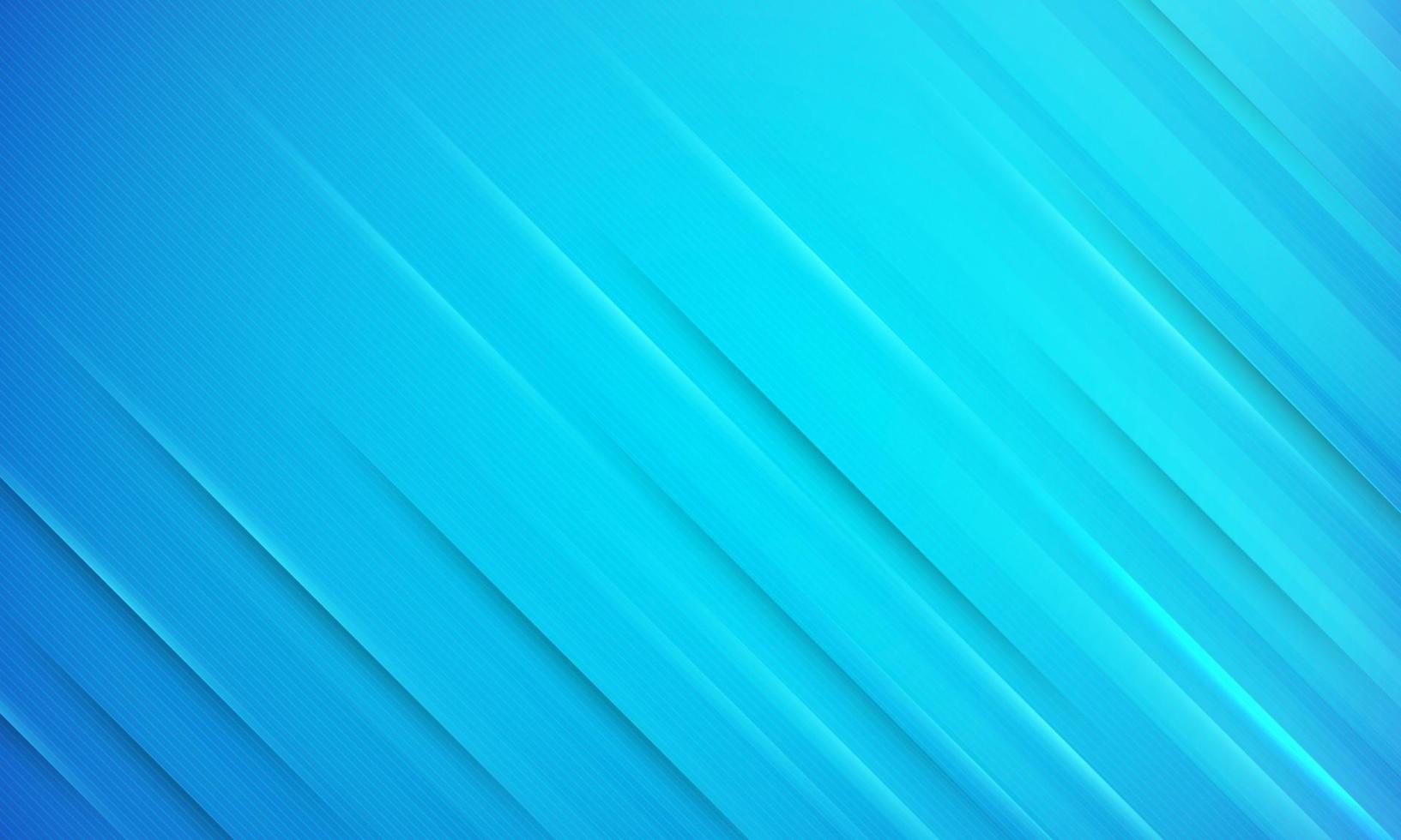 Gradient diagonal lines and lines strips, shadow, light on blue abstract background. Vector illustration