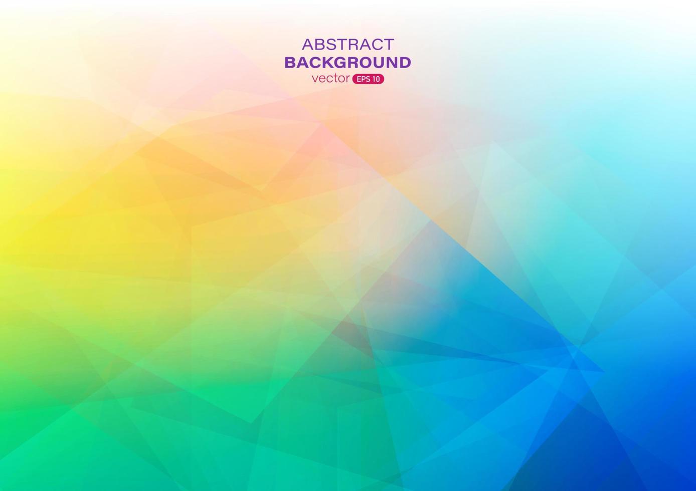 Colorful gradient abstract background with geometric shape composition. Vector illustration