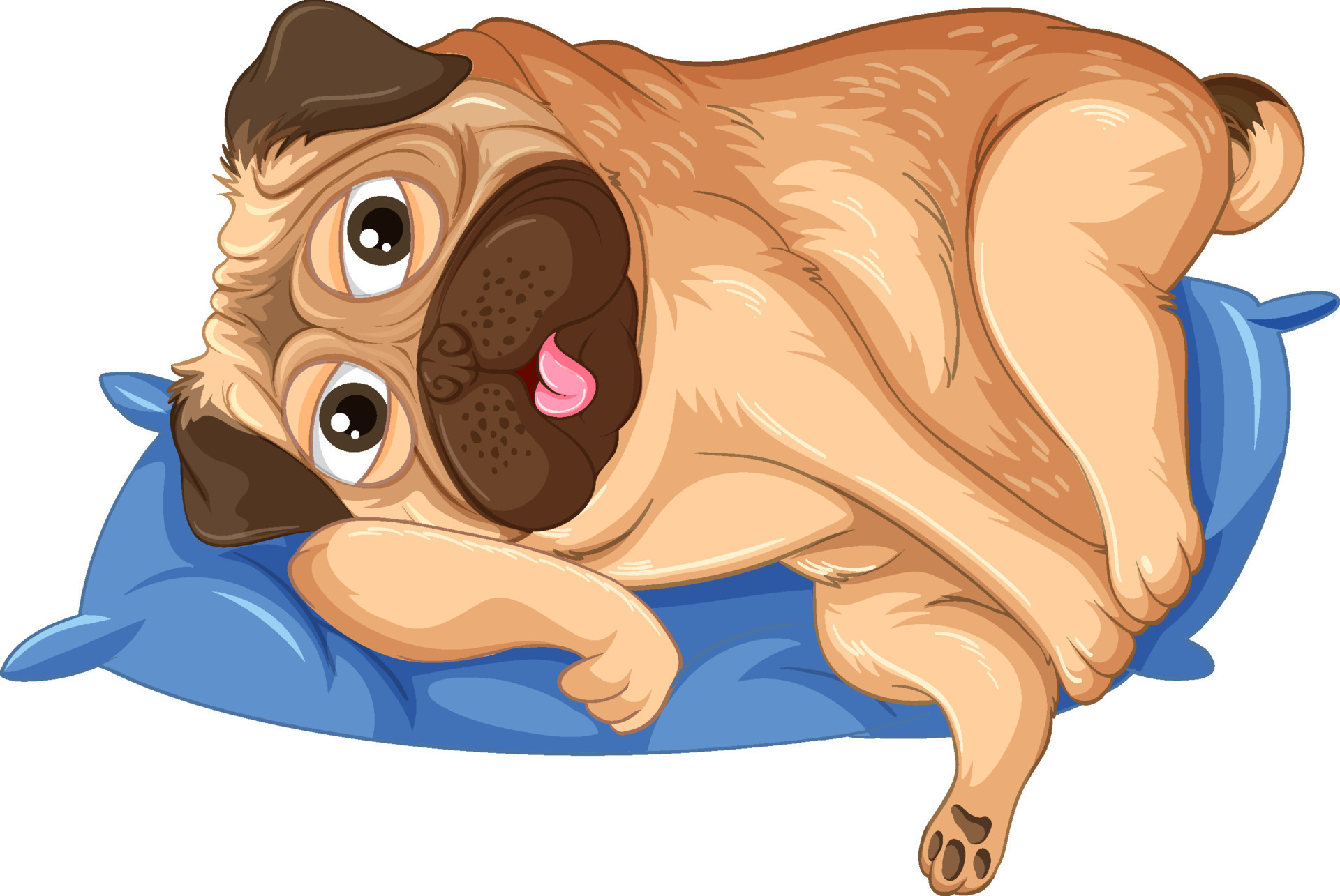 Sleepy Dog Vector Art, Icons, and Graphics for Free Download