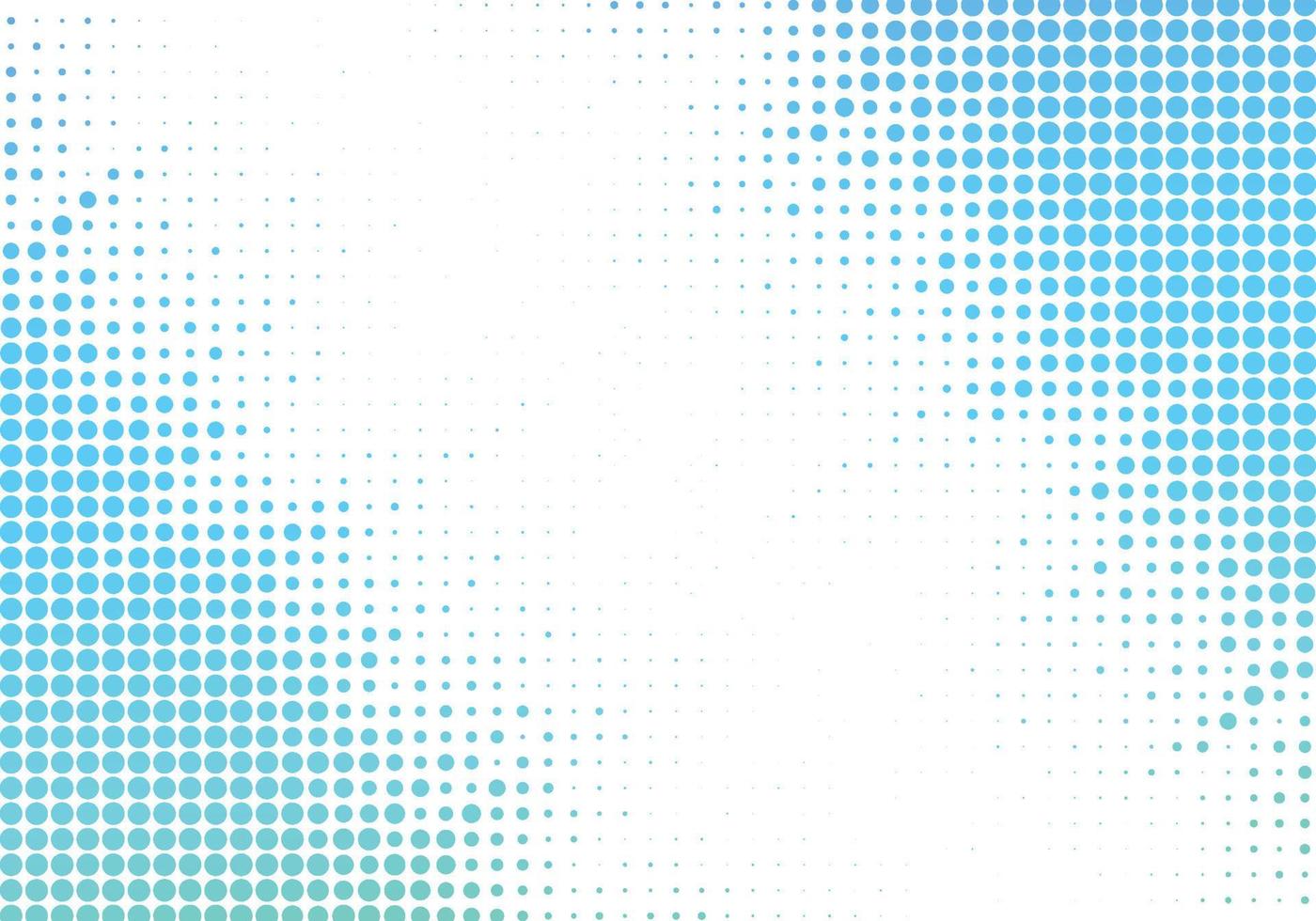 White background with blue dotted texture design vector