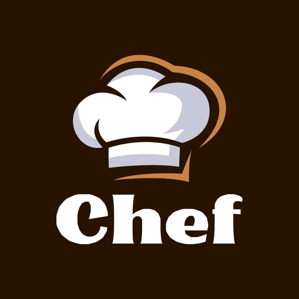 plantillas de diseño de logotipo de chef vector