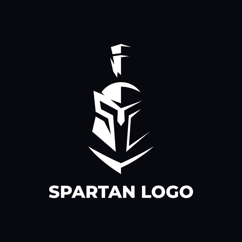 plantillas de logotipos espartanos vector