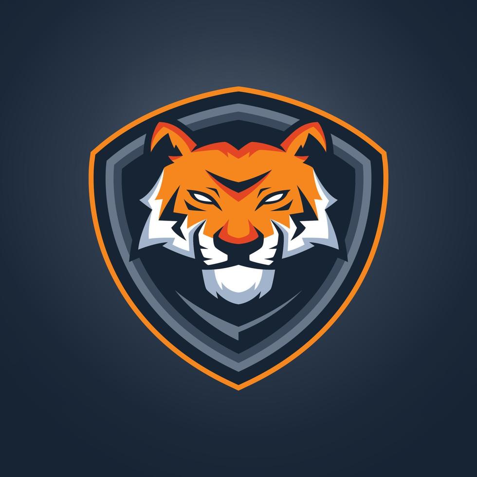 Tiger Esports Logo Templates vector