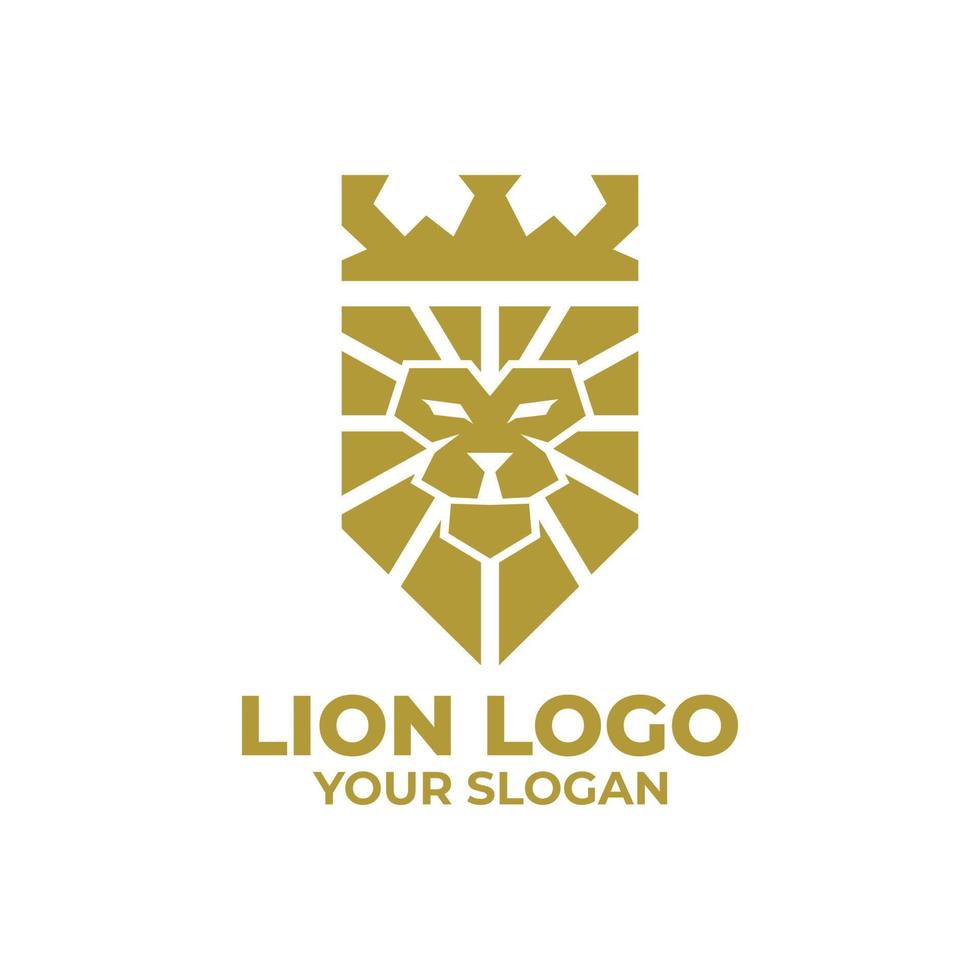 plantillas de logotipo de rey león vector