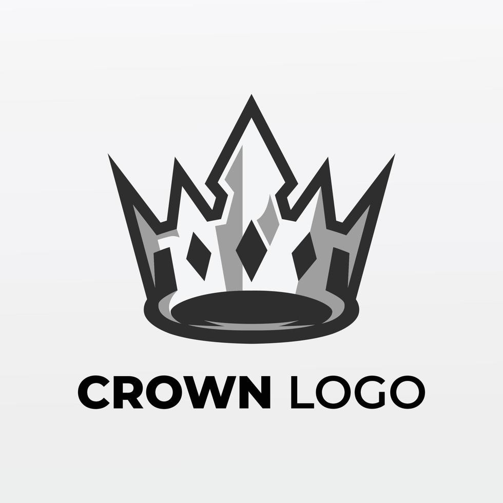 plantillas de logotipo de corona vector