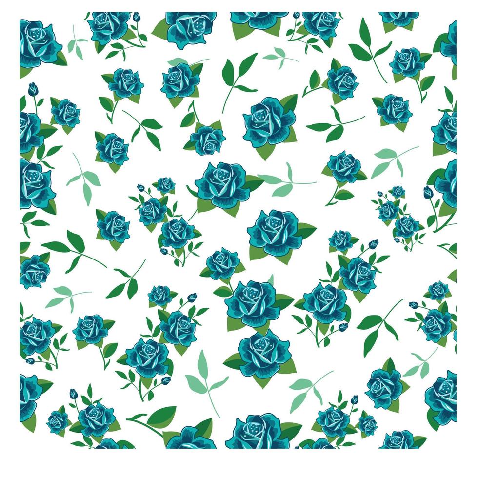 background blue flower vector