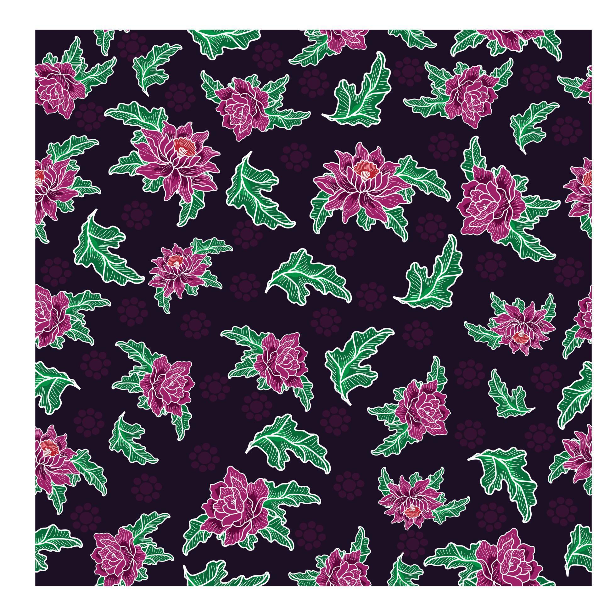 seamless pattern flower 7475809 Vector Art at Vecteezy