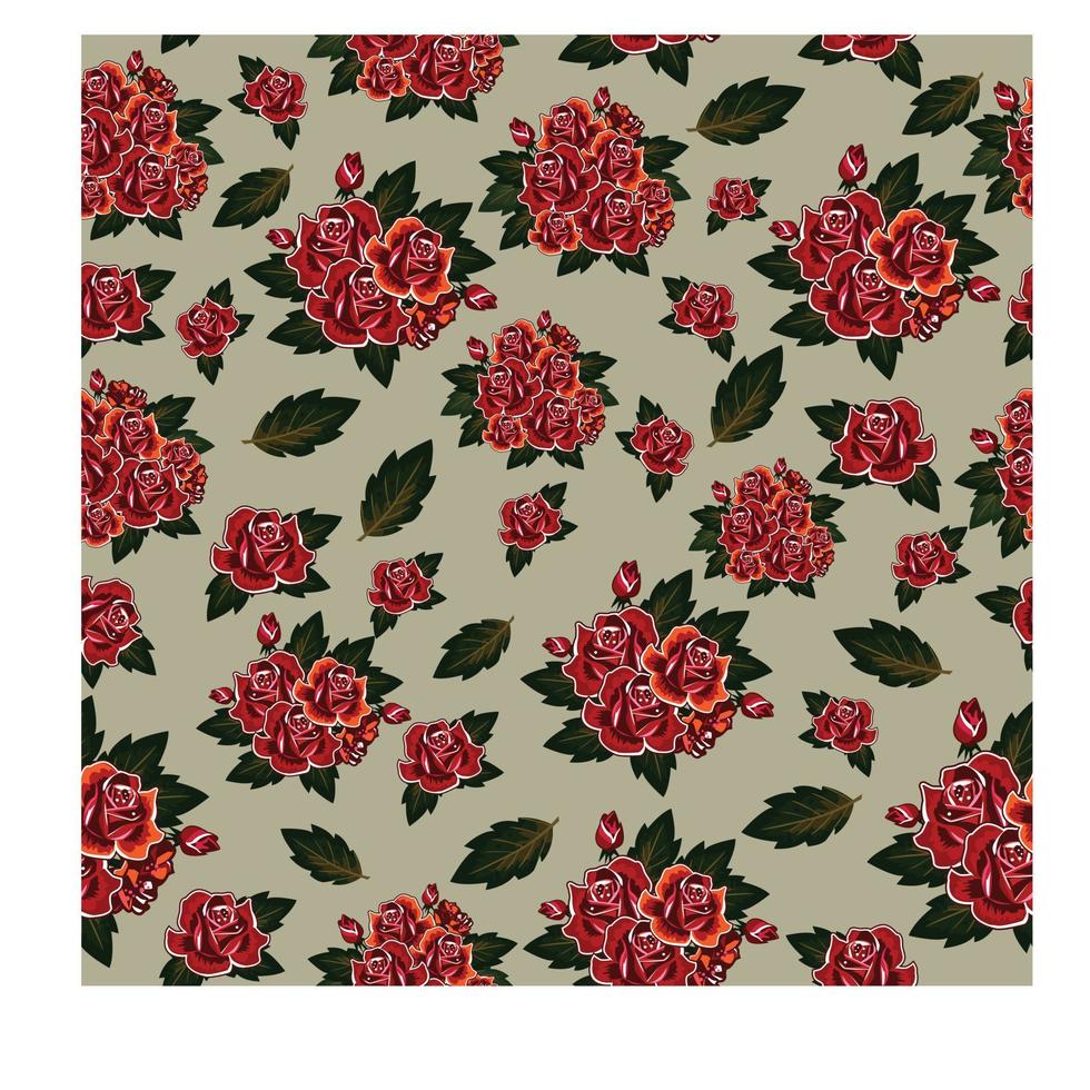 red roses background 7475849 Vector Art at Vecteezy