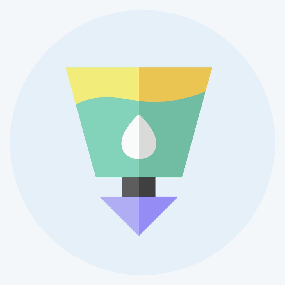 Icon Sanitation. suitable for Community symbol. flat style. simple design editable. design template vector. simple symbol illustration vector