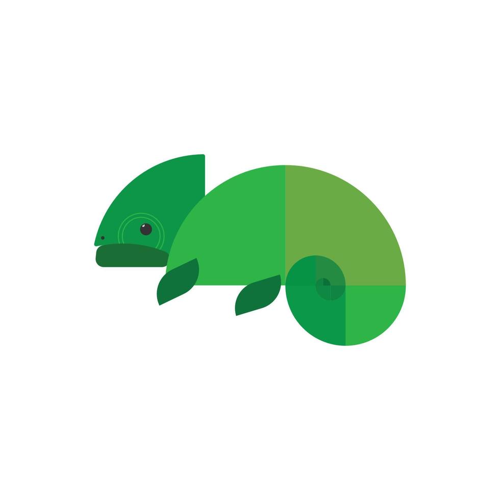 Chameleon logo icon Vector Design Template