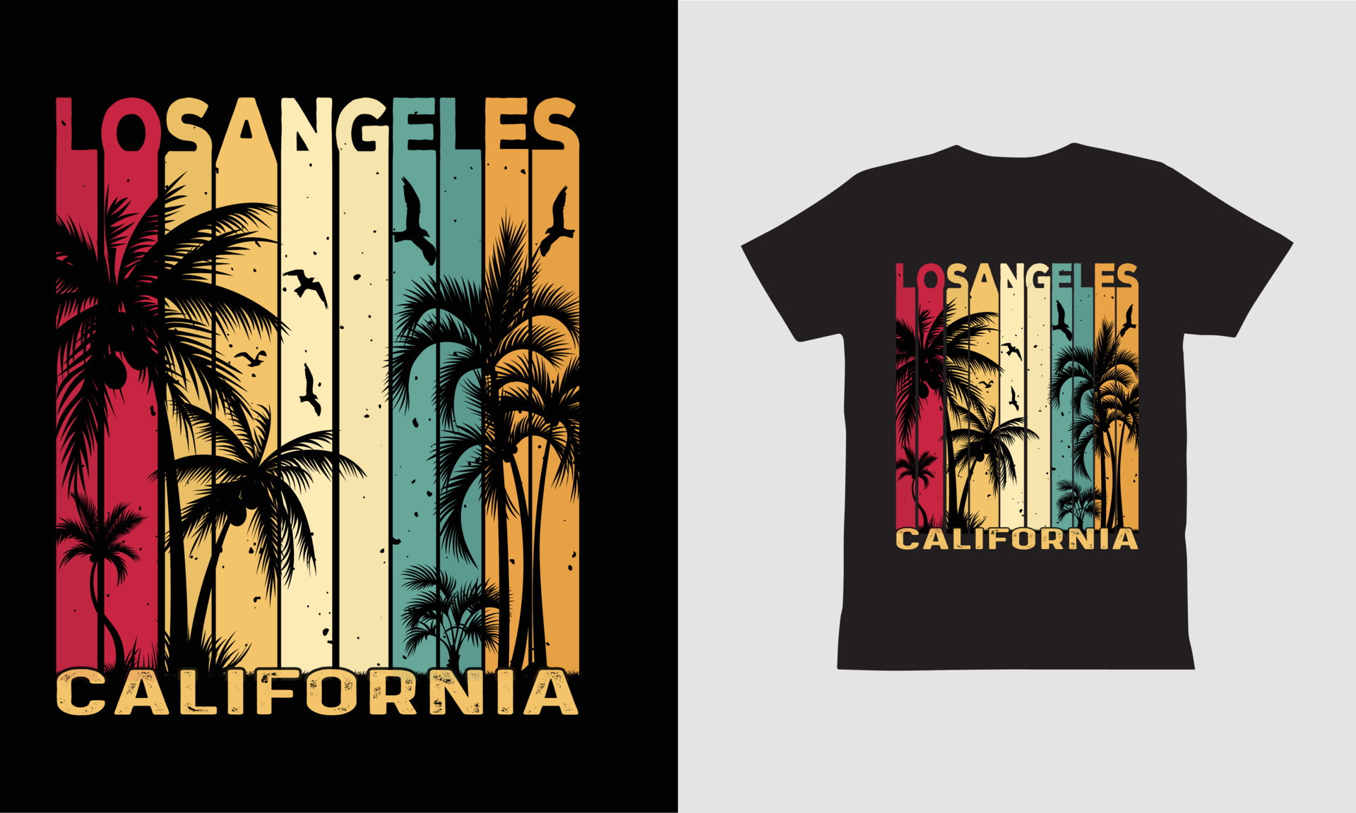 os Angeles California Vintage t Shirt , California Shirt design