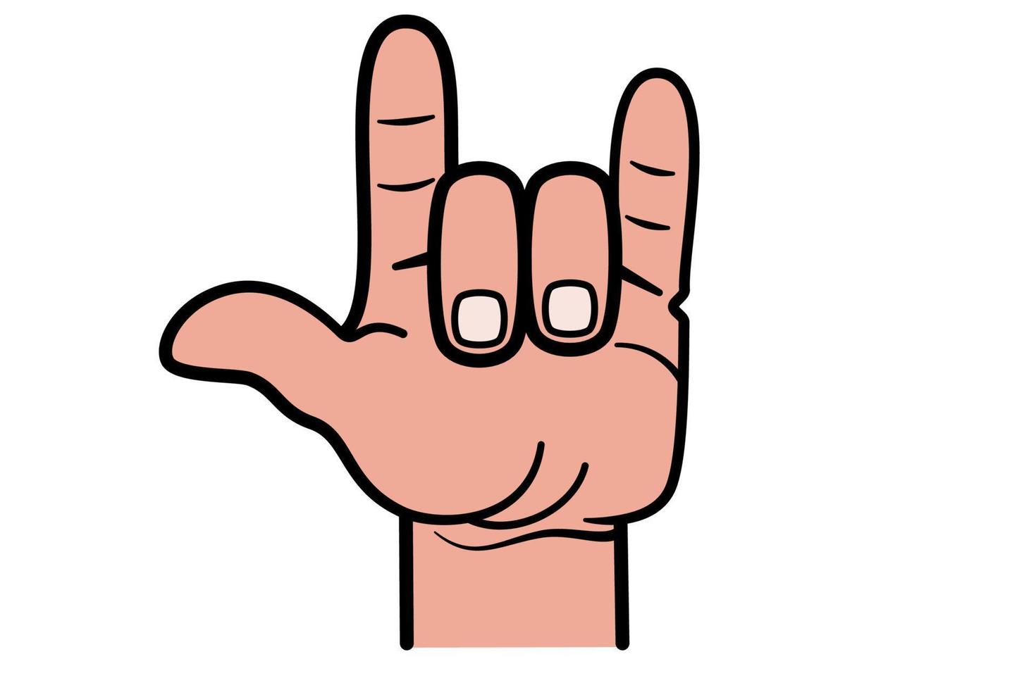 Hand drawn illustration on white background vector