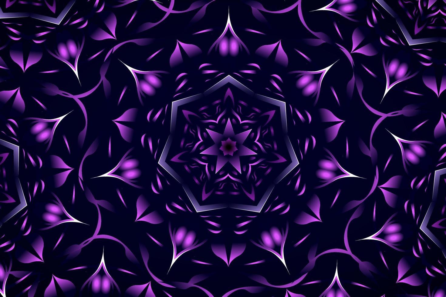Fractal Kaleidoskop Background vector