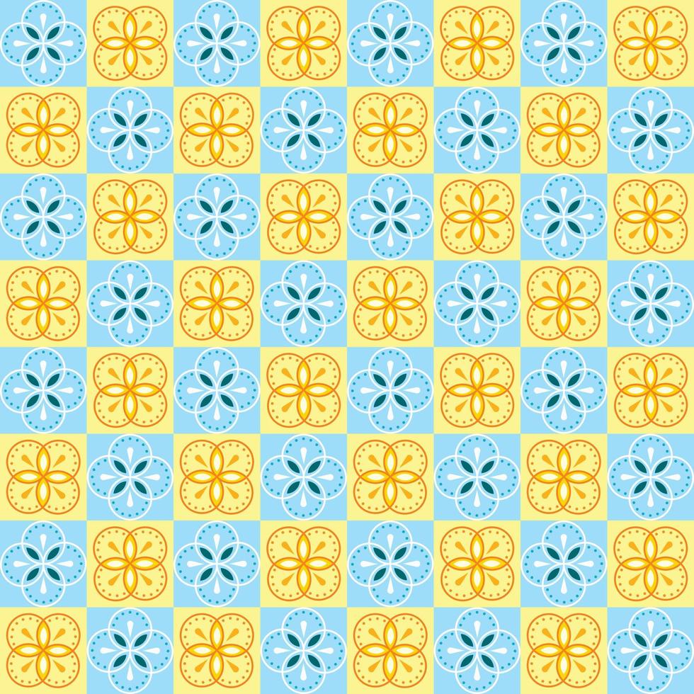 Print vector tile motive pattern background