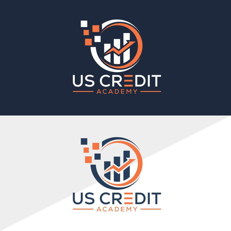 Fundraising Financial And Accounting Logo Design vector