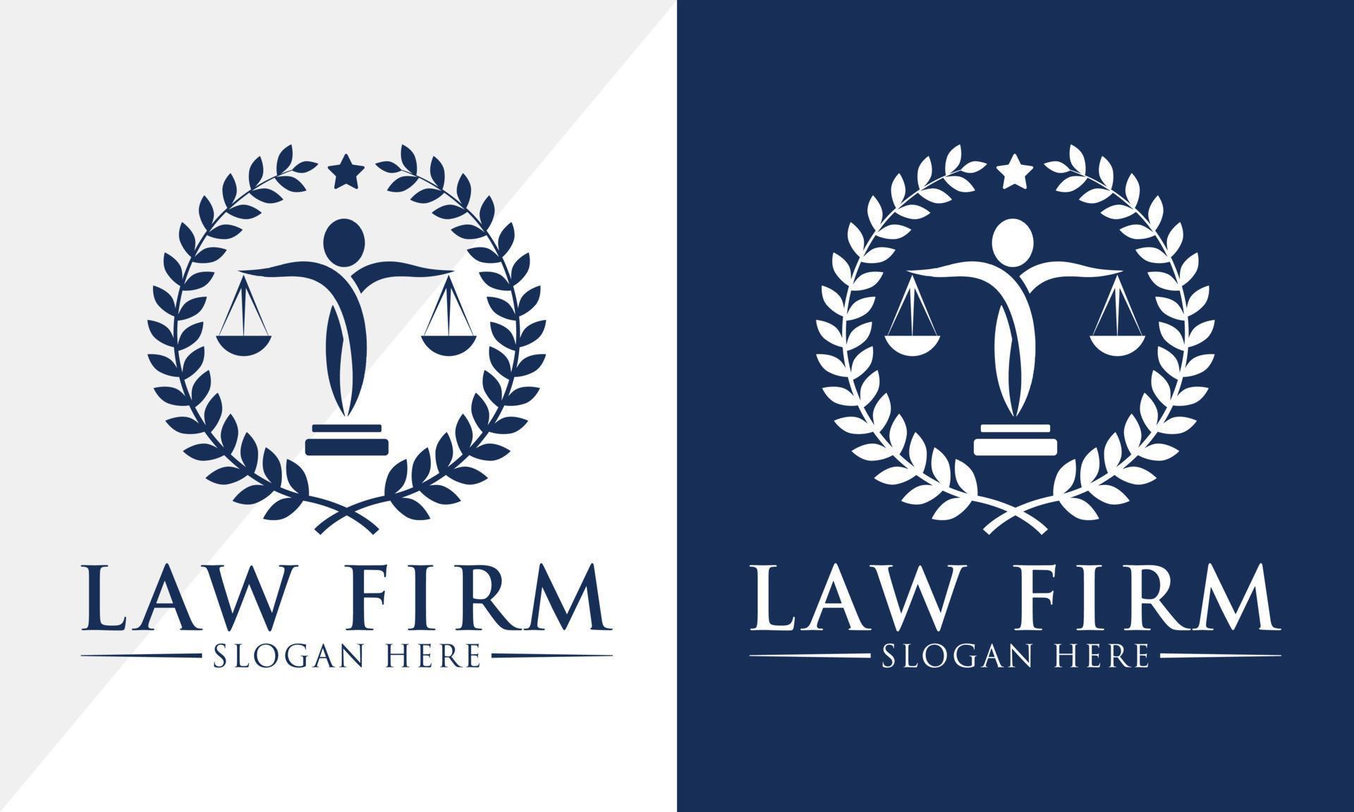 Law Firm Logo Design Lawyer Logo Template Free Vector 