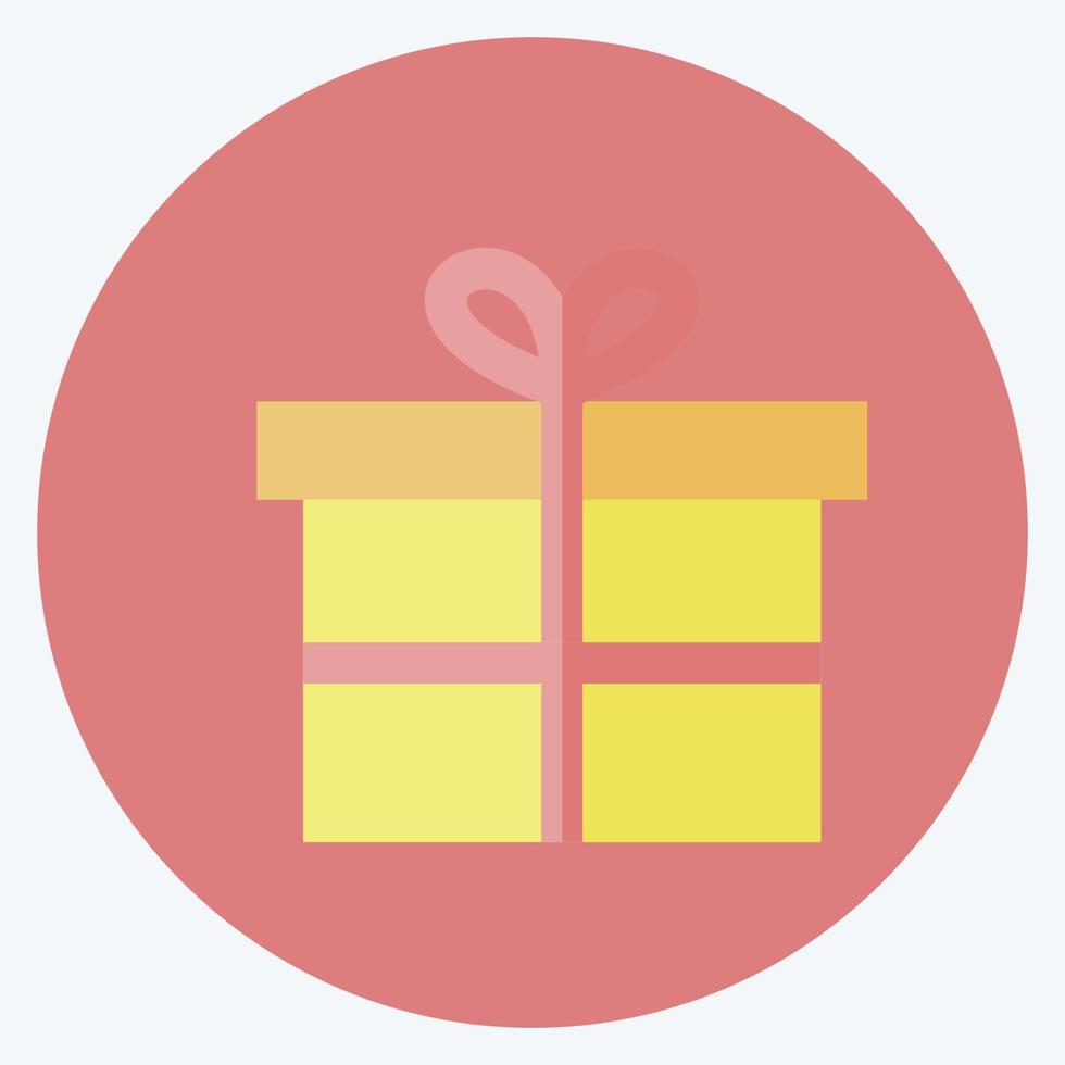 Icon Special Gift. suitable for digital web symbol. flat style. simple design editable. design template vector. simple symbol illustration vector