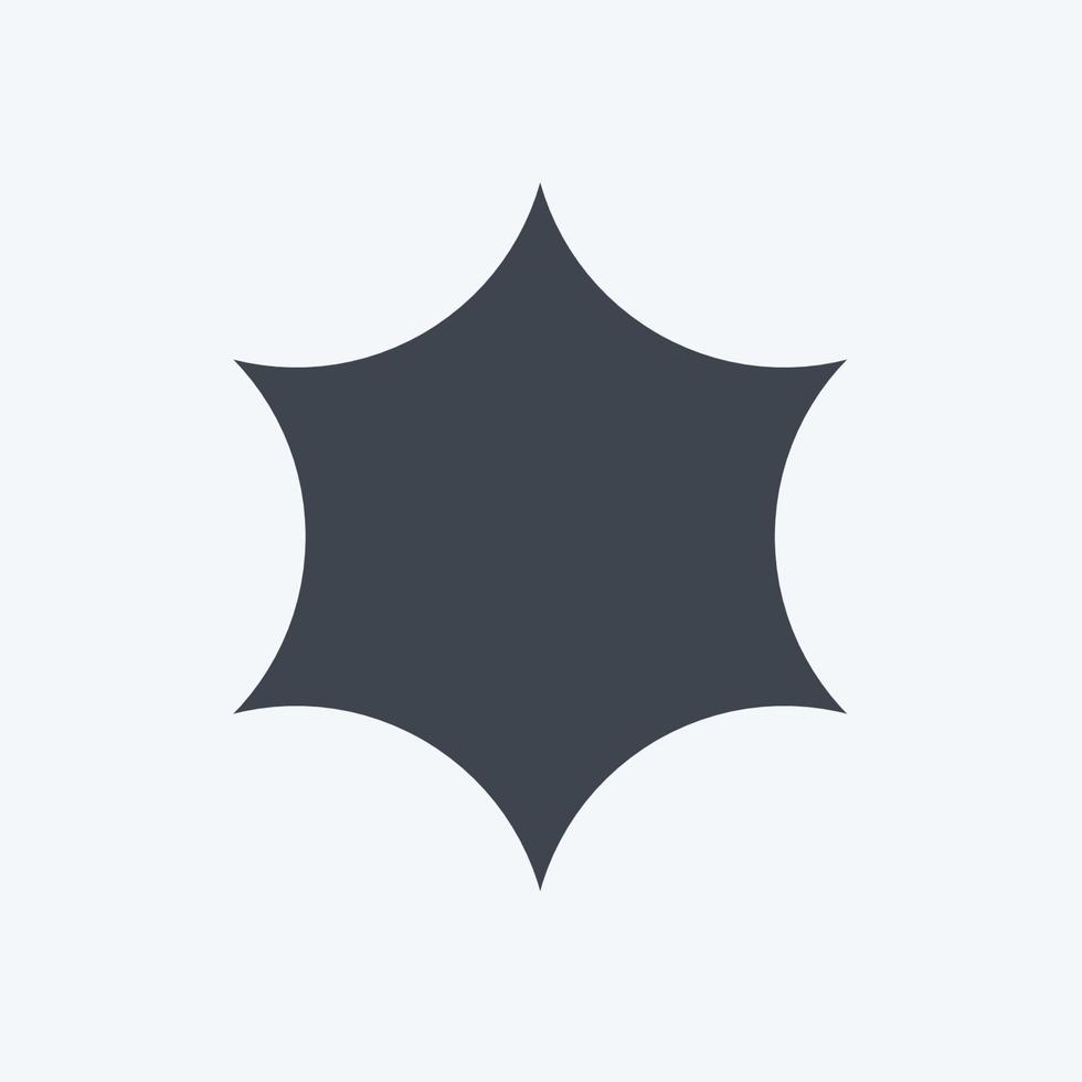 Icon Neural Engineering. suitable for data analytics symbol. glyph style. simple design editable. design template vector. simple symbol illustration vector
