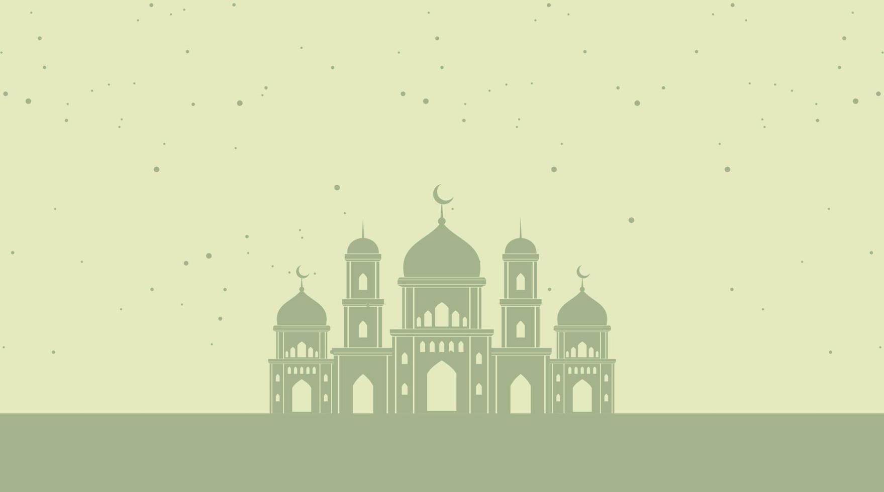 fondo islámico. fondo de eid mubarak. fondo de ramadán kareem. vector