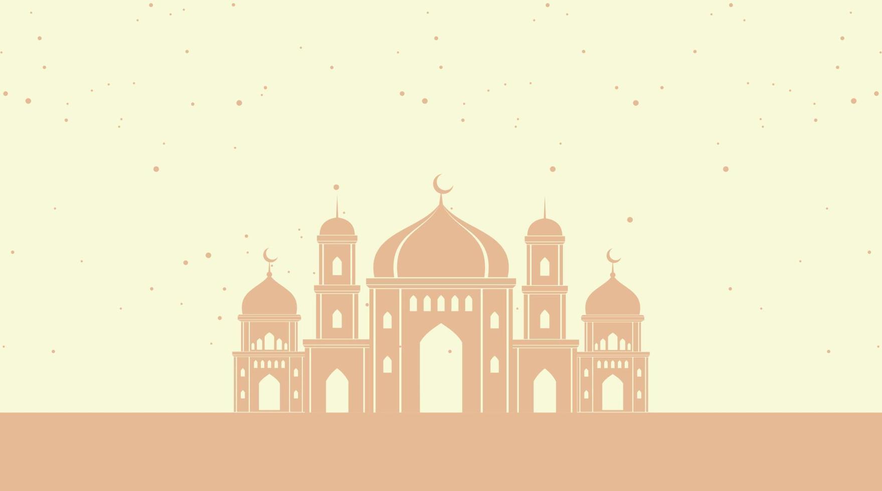 fondo islámico. fondo de eid mubarak. fondo de ramadán kareem. vector