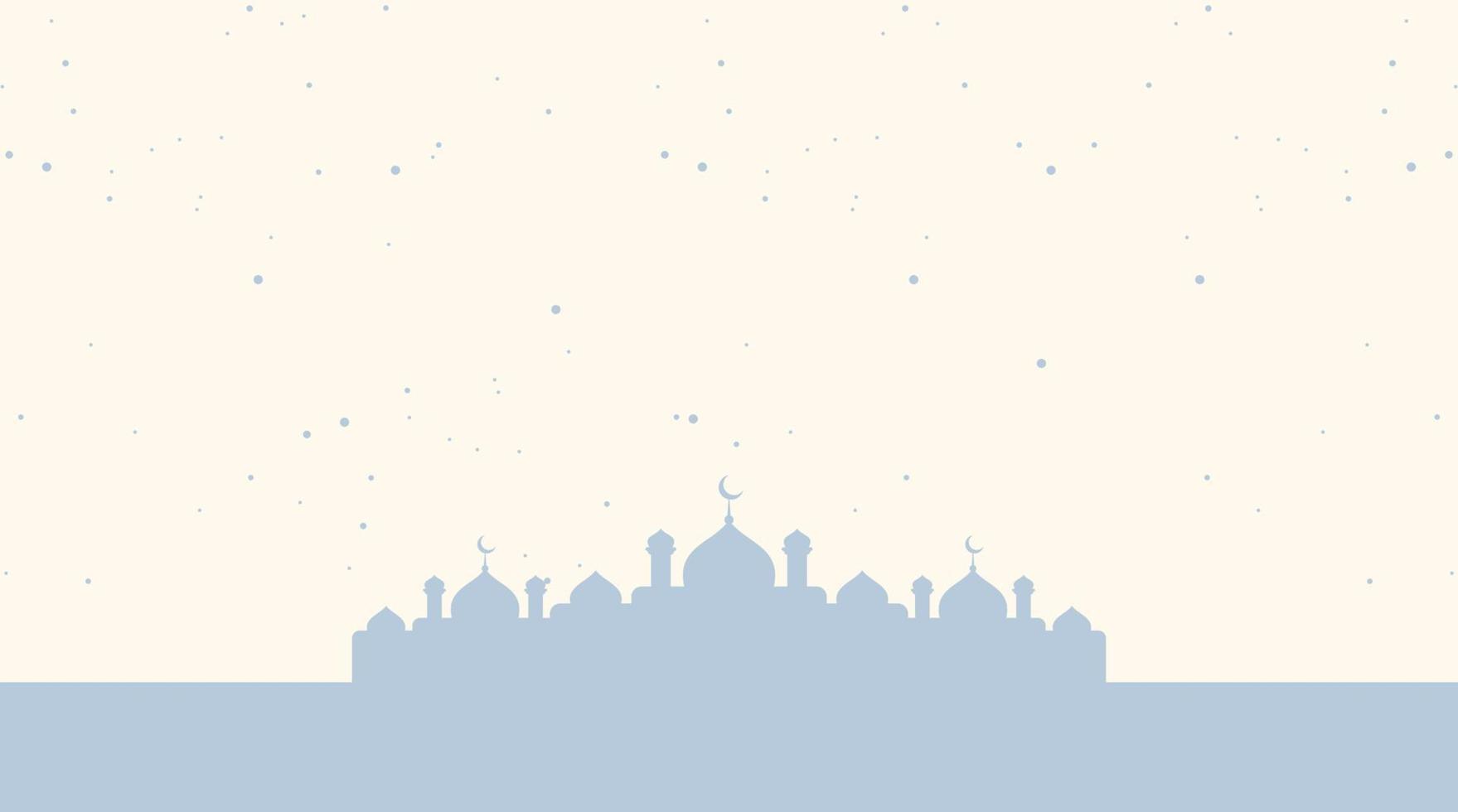 fondo islámico. fondo de eid mubarak. fondo de ramadán kareem. vector