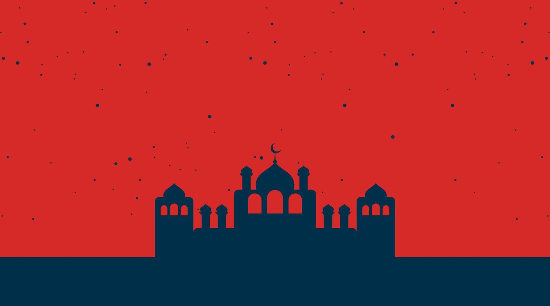 fondo islámico. fondo de eid mubarak. fondo de ramadán kareem. vector