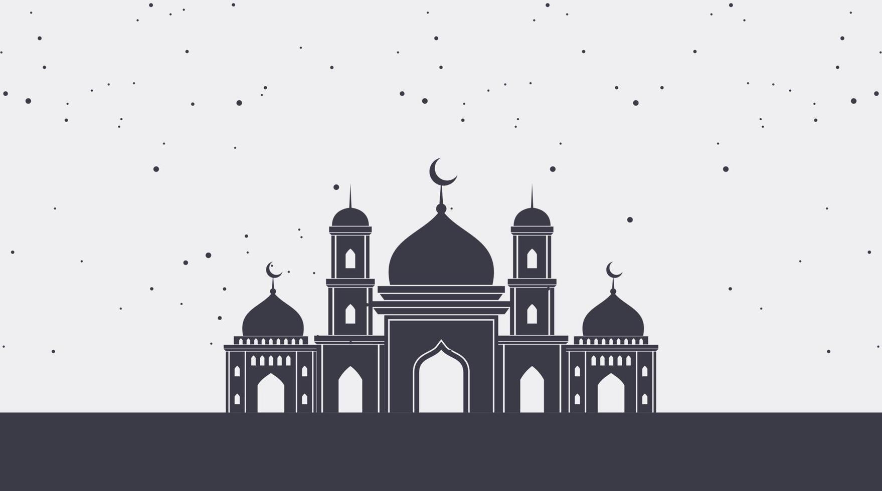 Islamic Background. Eid Mubarak Background. Ramadan Kareem Background. vector