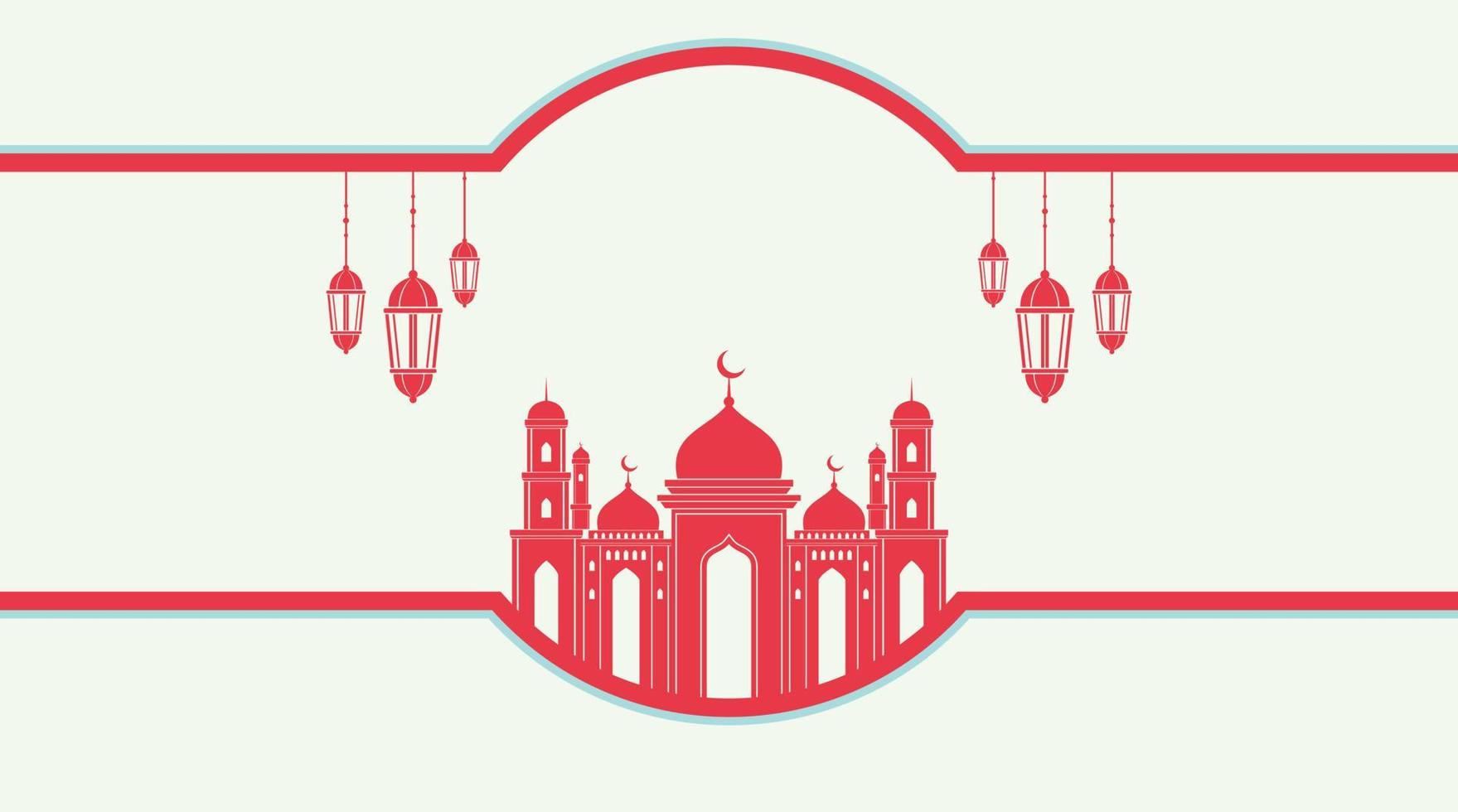 Islamic Background. Eid Mubarak Background. Ramadan Kareem Background. vector