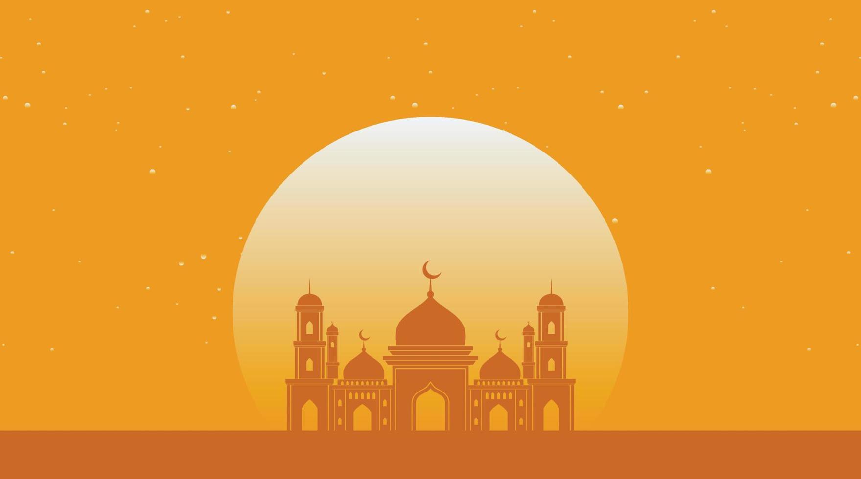 fondo islámico. fondo de eid mubarak. fondo de ramadán kareem. vector