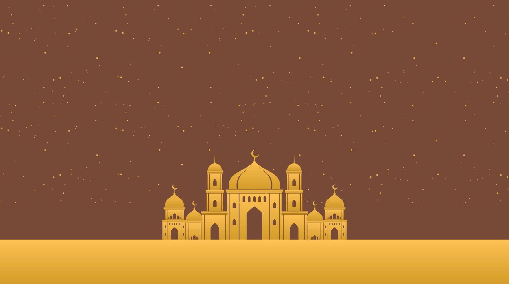 Islamic Background. Eid Mubarak Background. Ramadan Kareem Background. vector