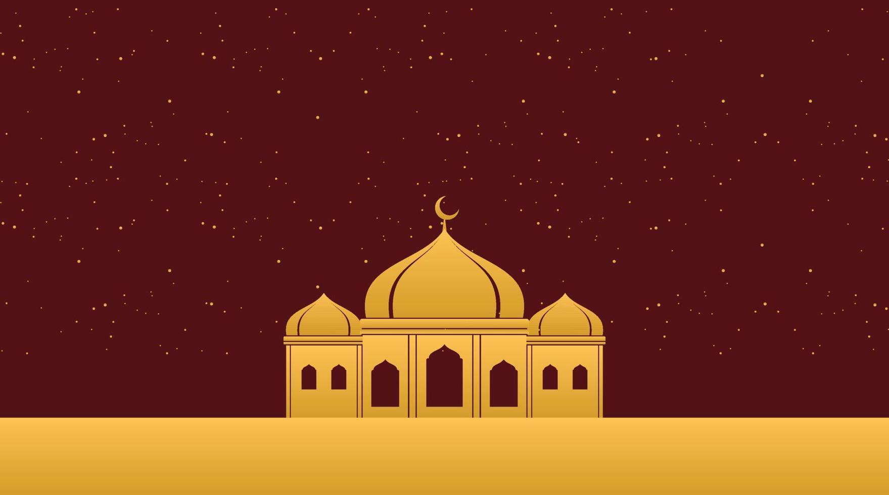 fondo islámico. fondo de eid mubarak. fondo de ramadán kareem. vector