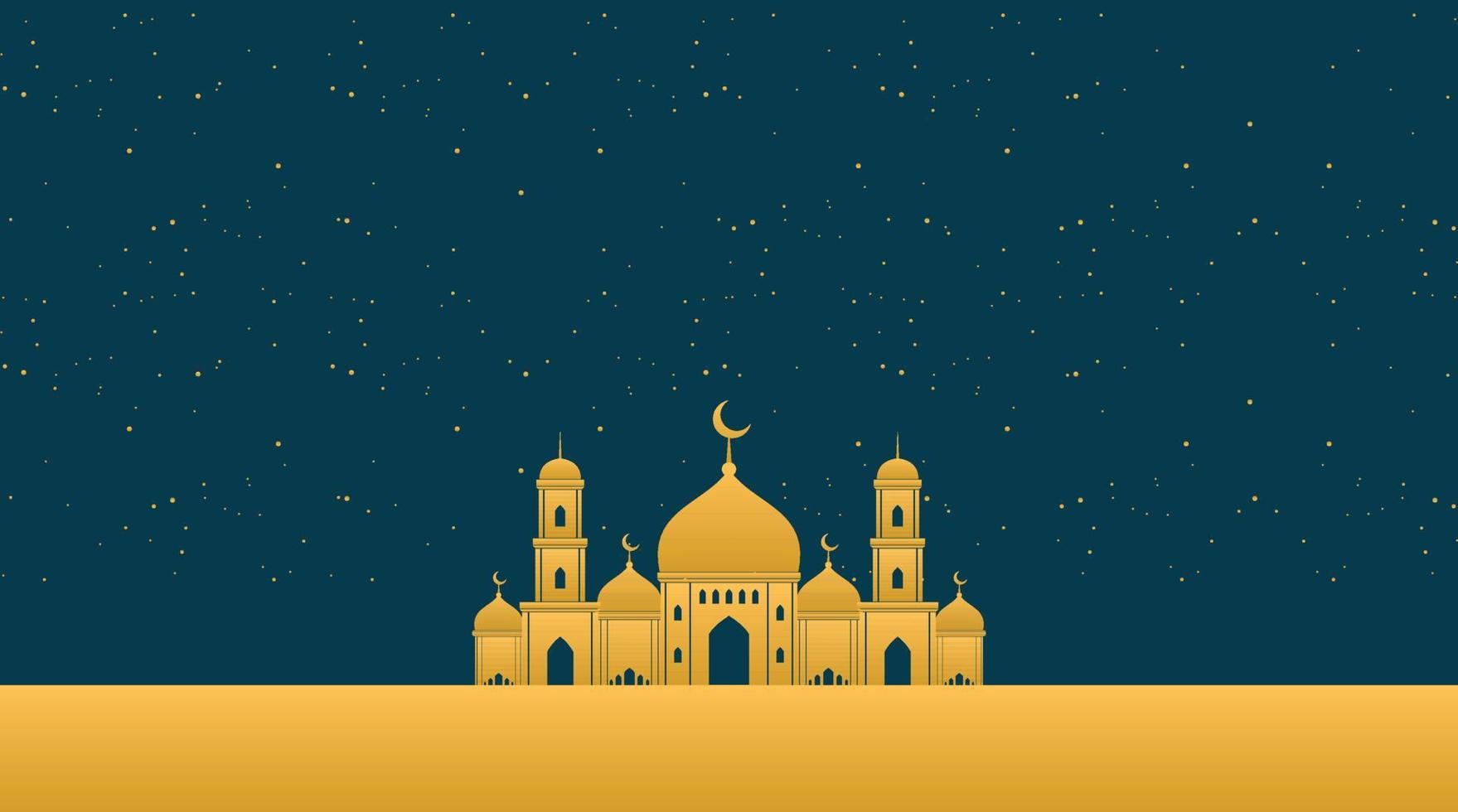 Islamic Background. Eid Mubarak Background. Ramadan Kareem Background. vector